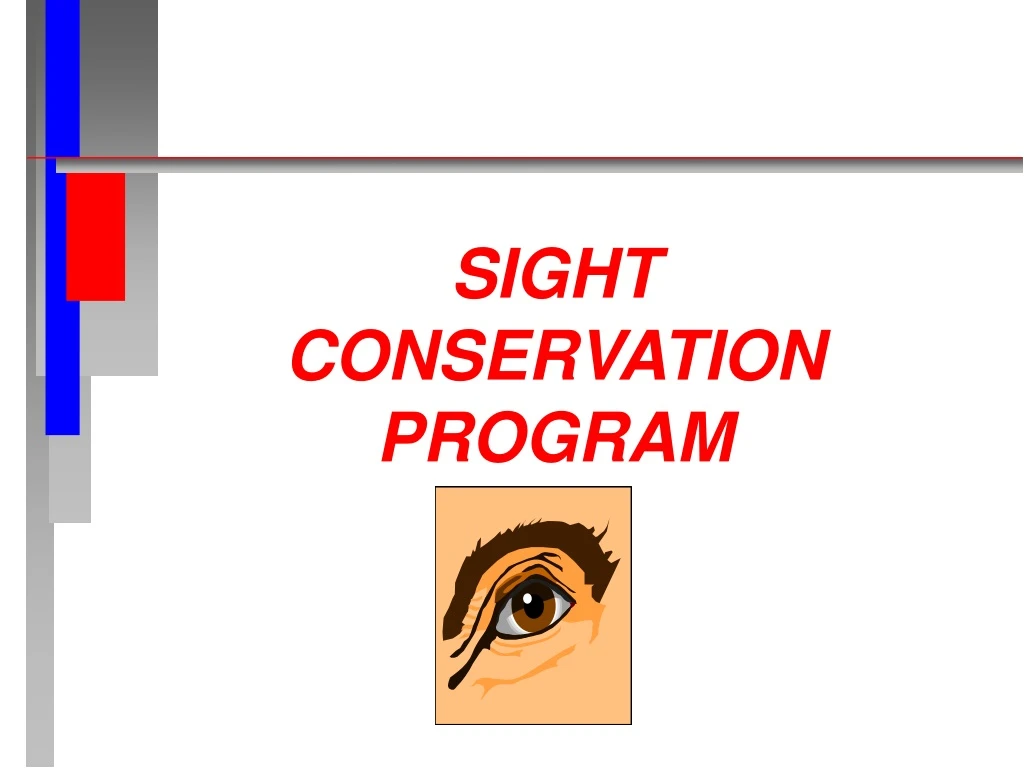 sight conservation program