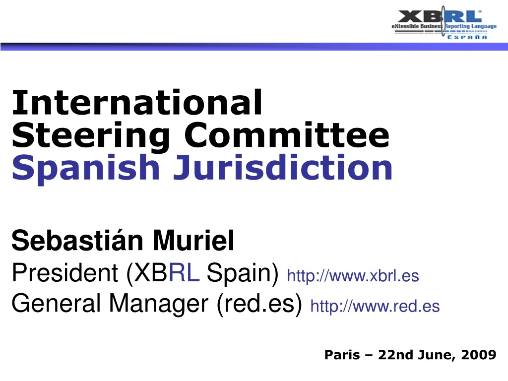 international steering committee spanish