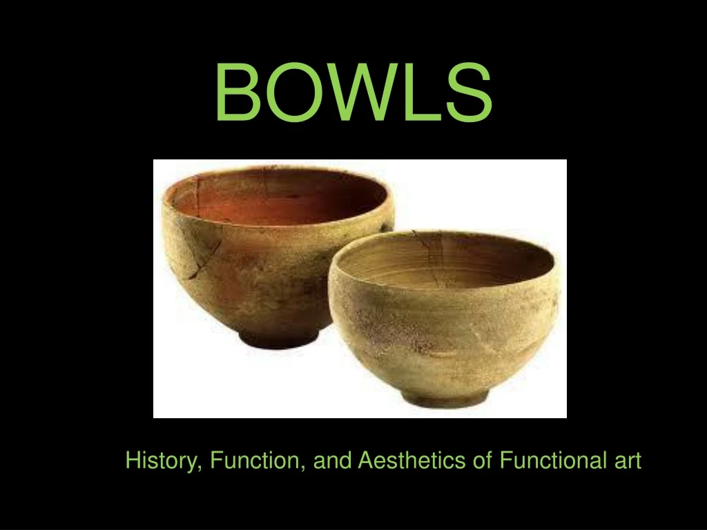 bowls