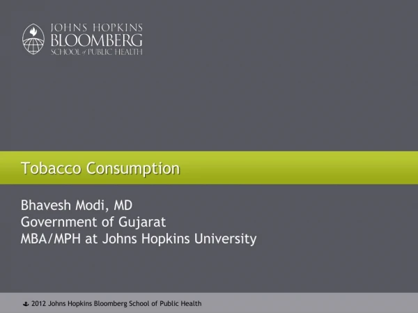 Tobacco Consumption