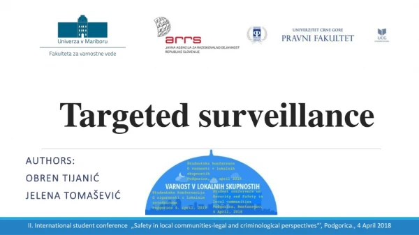 Targeted surveillance