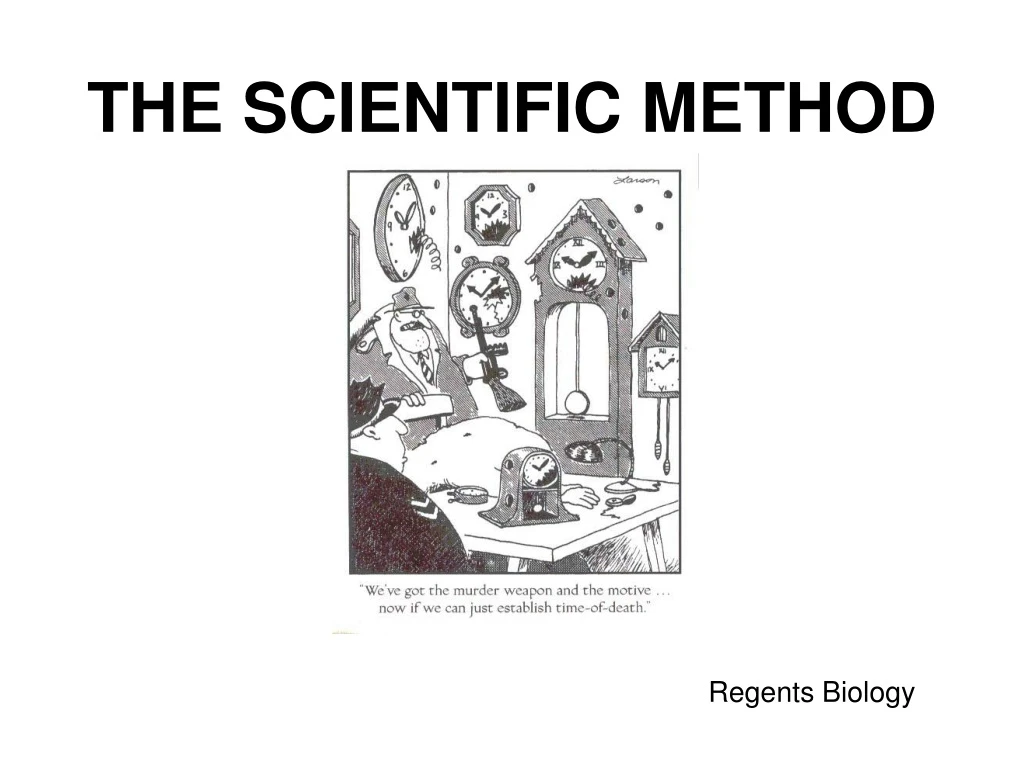 the scientific method