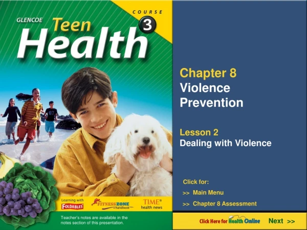 Chapter 8 Violence Prevention