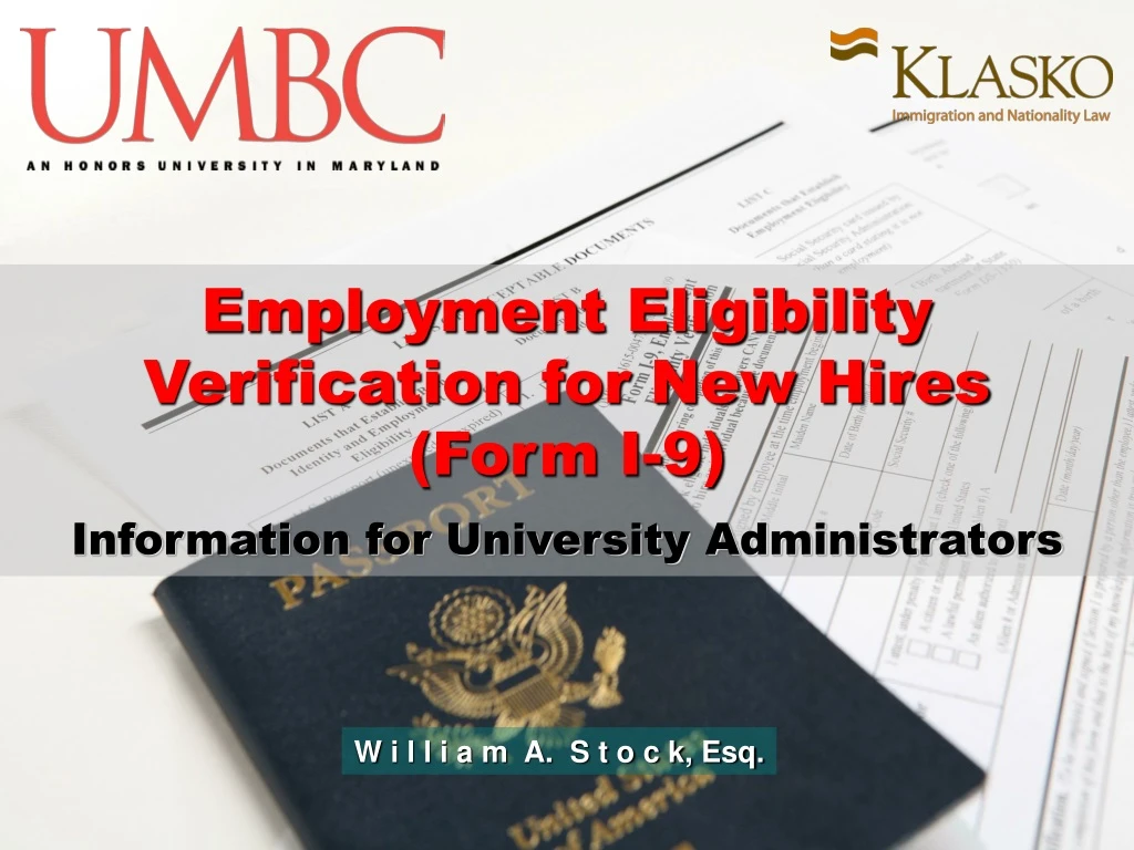 employment eligibility verification for new hires