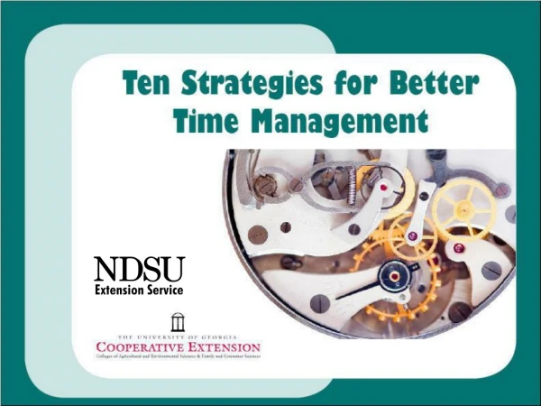 What happens when you  are  NOT practicing good  time management?