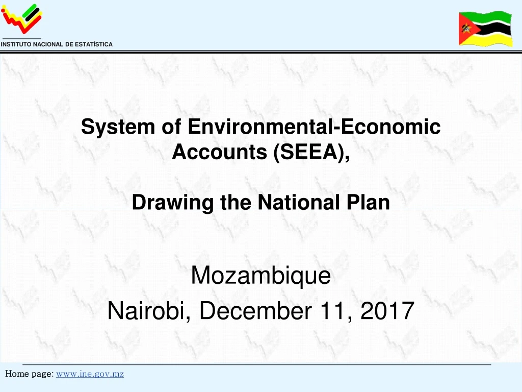 system of environmental economic accounts seea drawing the national plan