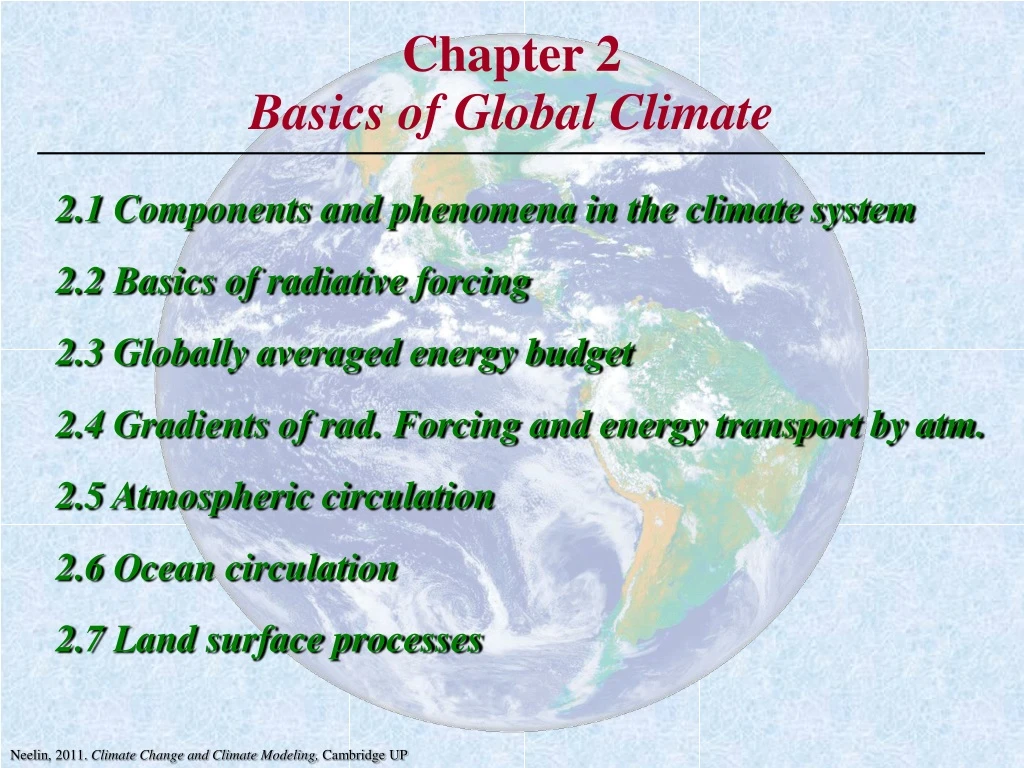 chapter 2 basics of global climate