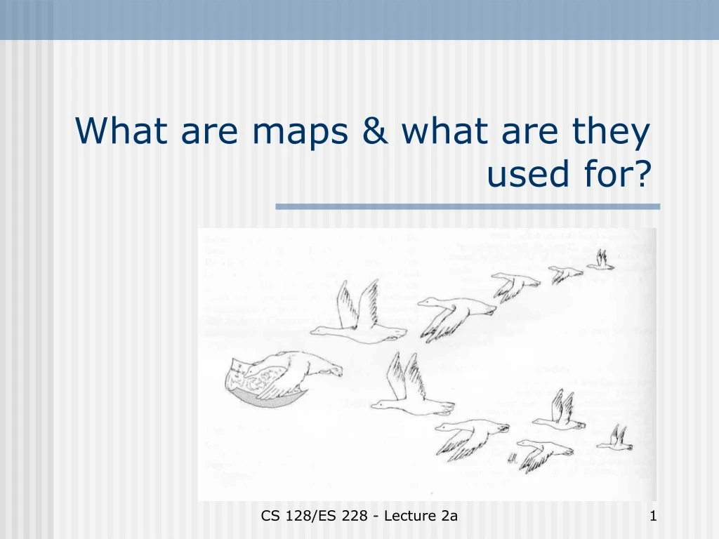 what are maps what are they used for