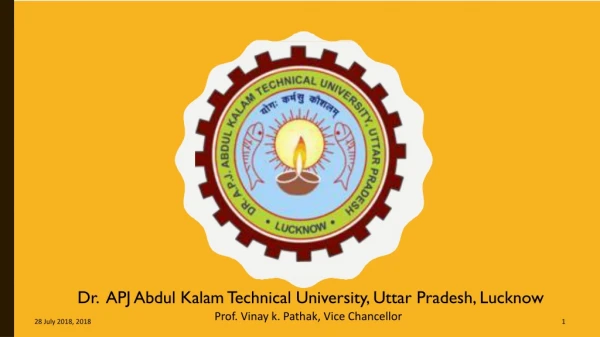 Dr.  APJ Abdul Kalam Technical University, Uttar Pradesh, Lucknow