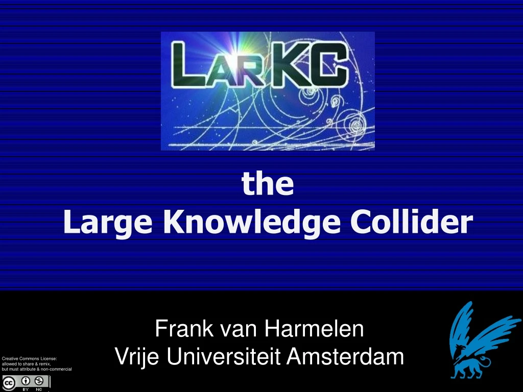 the large knowledge collider