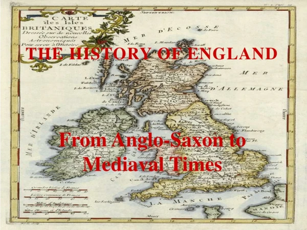 The  history  of  England