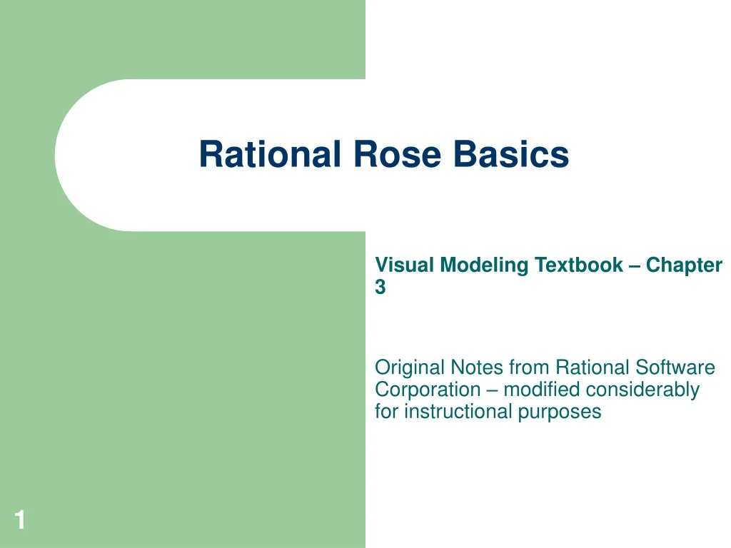 rational rose basics