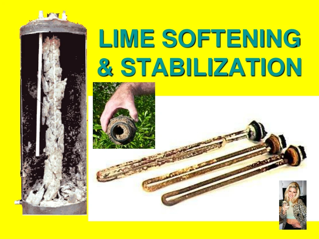 lime softening stabilization