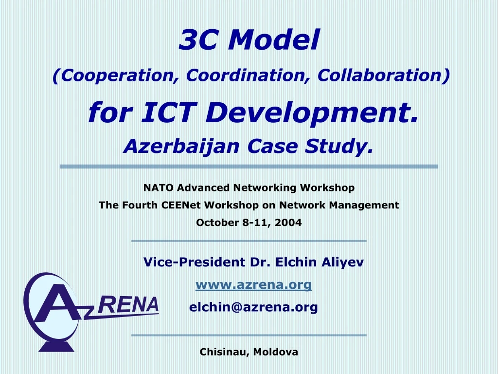 3c model cooperation coordination collaboration