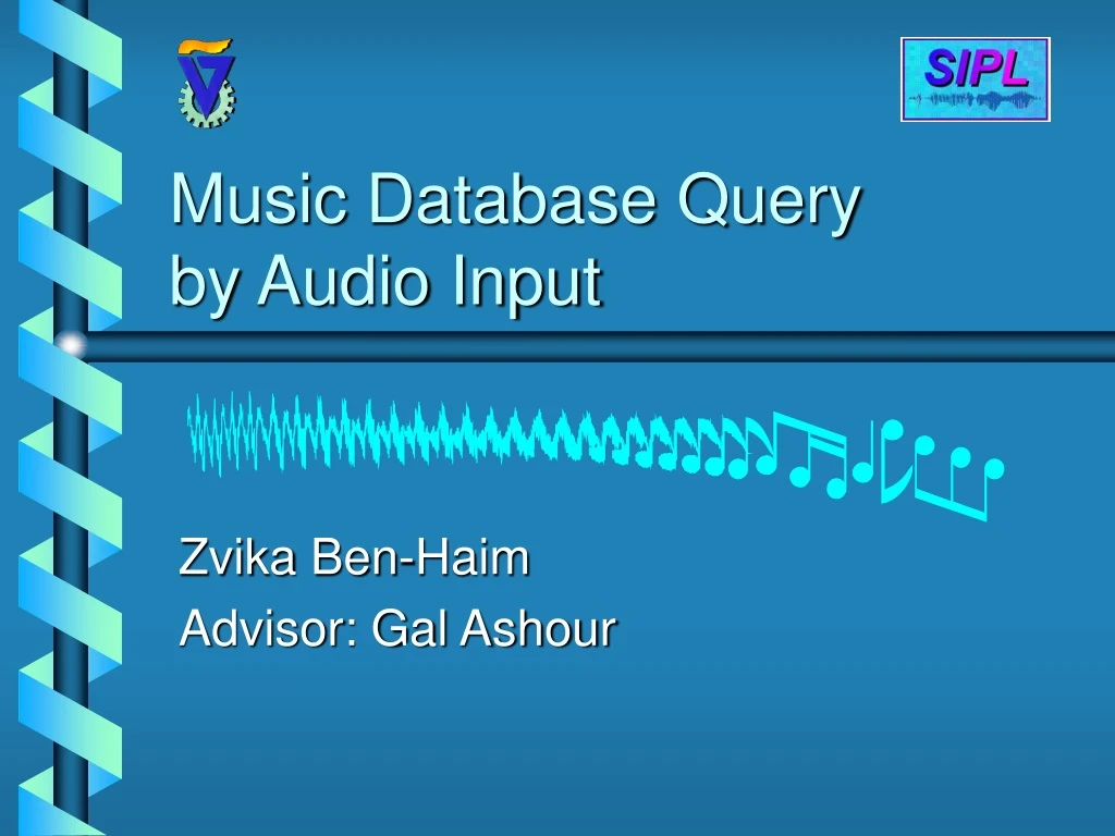 music database query by audio input