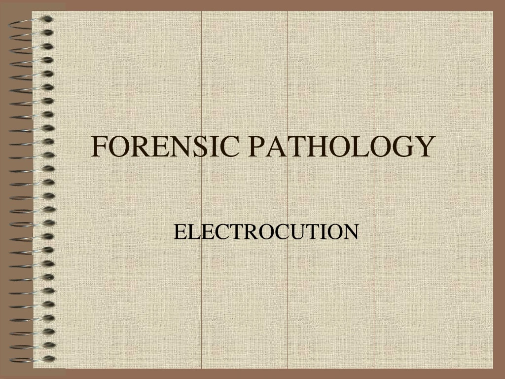 forensic pathology