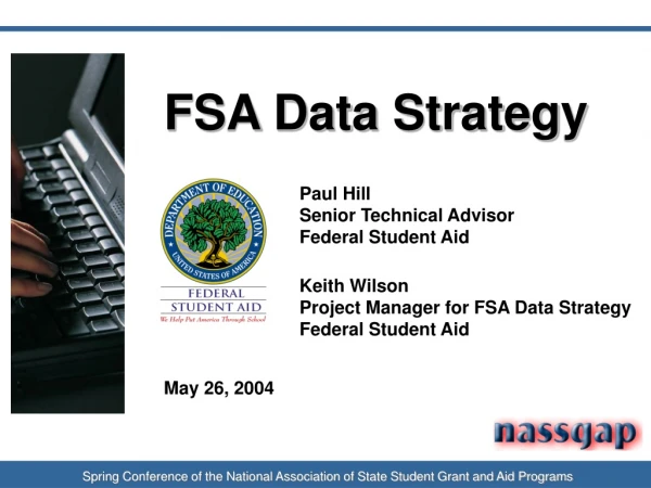 FSA Data Strategy