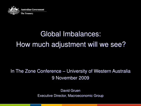 Global Imbalances: