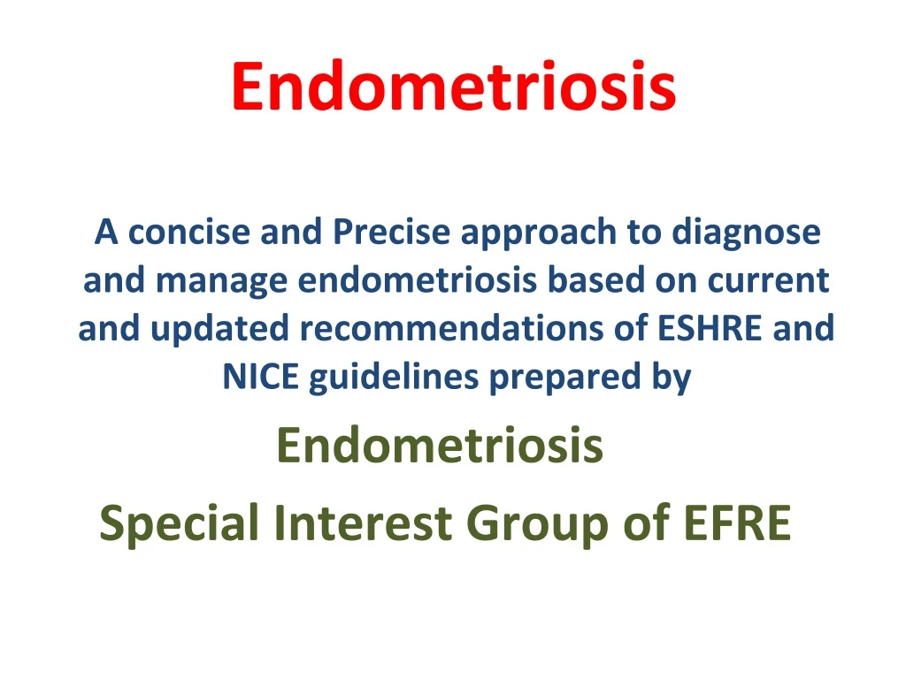 endometriosis