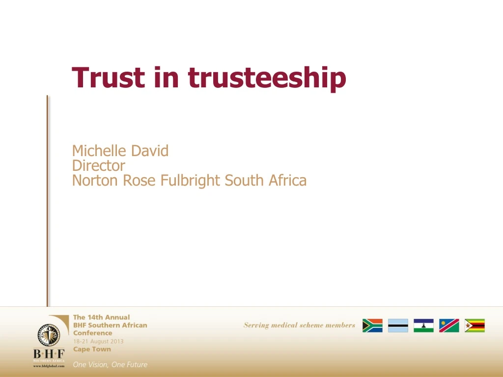 trust in trusteeship