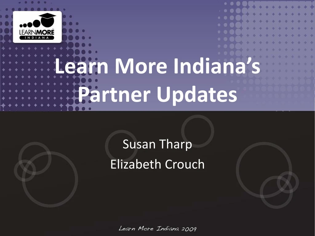 learn more indiana s partner updates