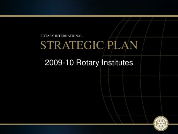 2009-10 Rotary Institutes