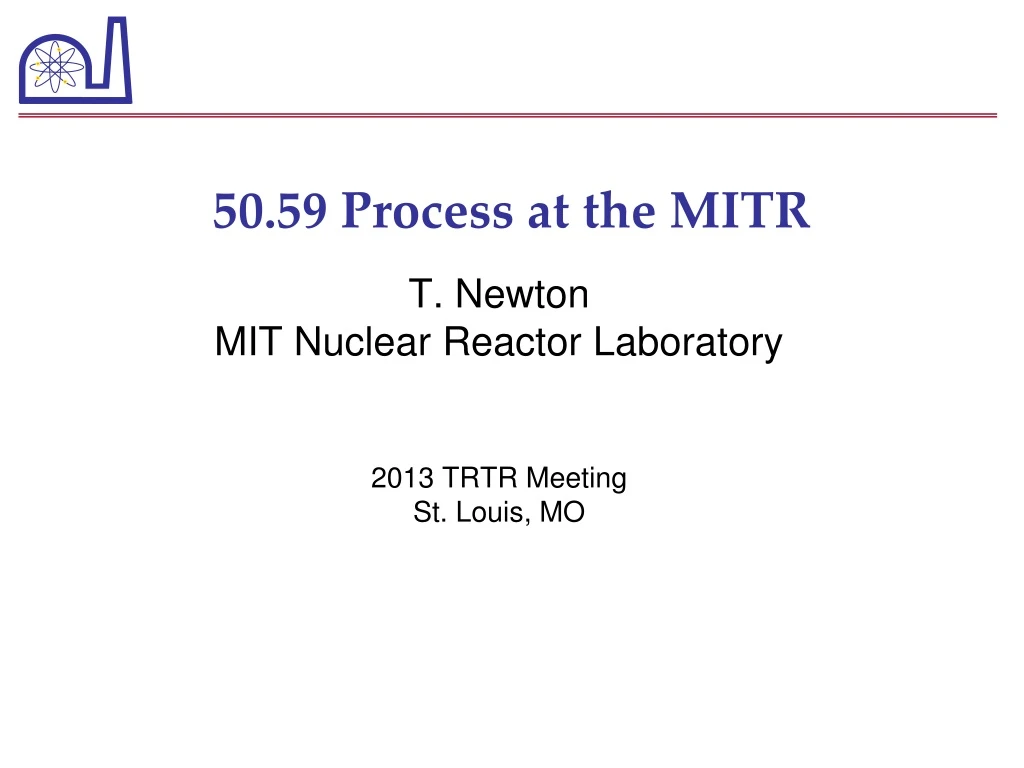 50 59 process at the mitr