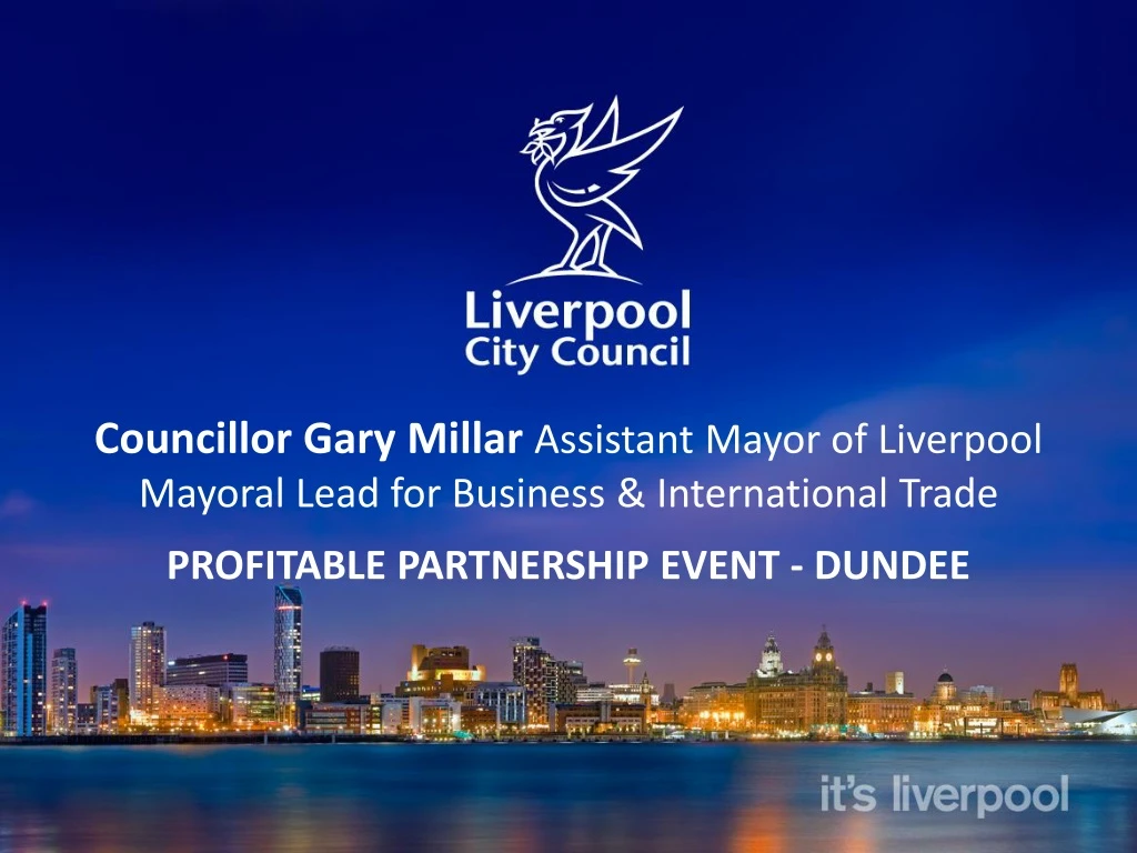 councillor gary millar assistant mayor