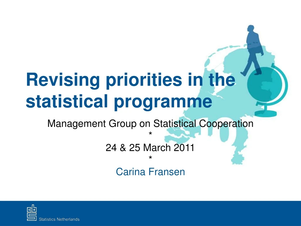 revising priorities in the statistical programme