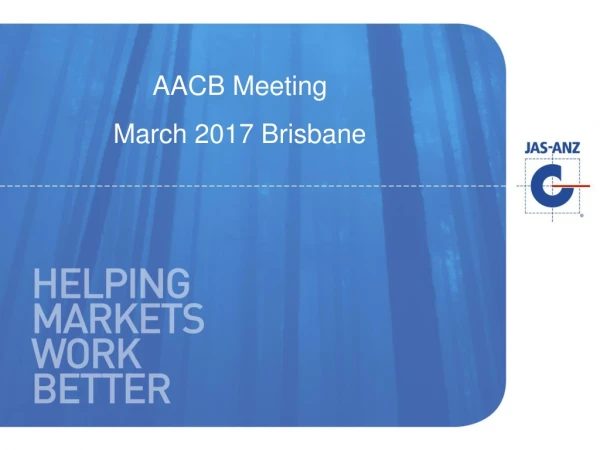 AACB Meeting March 2017 Brisbane