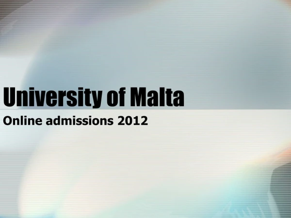 University of Malta