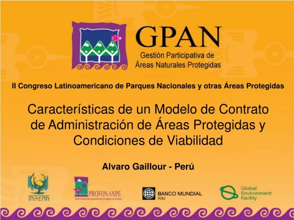 II Congreso Latinoamericano de Parques Nacionales y otras Áreas Protegidas