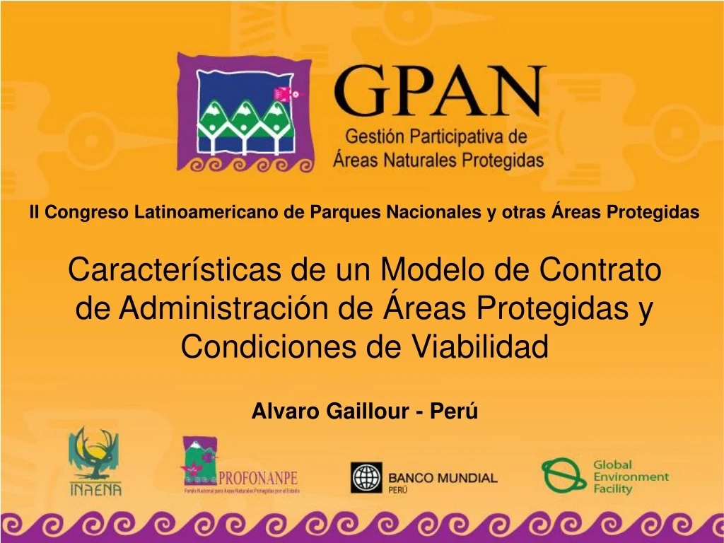 ii congreso latinoamericano de parques nacionales