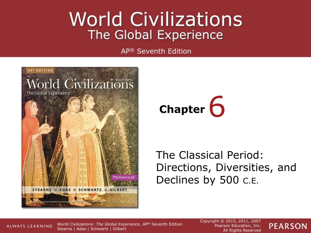 the classical period directions diversities and declines by 500 c e