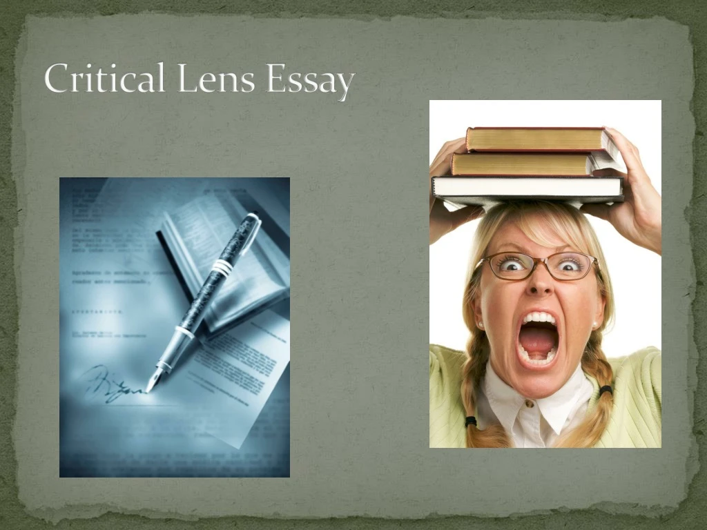 critical lens essay