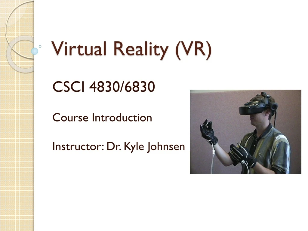 virtual reality vr