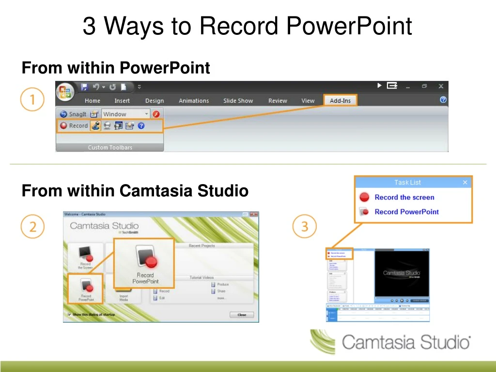 3 ways to record powerpoint