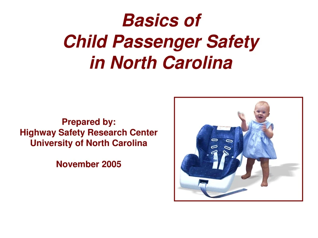 prepared by highway safety research center university of north carolina november 2005