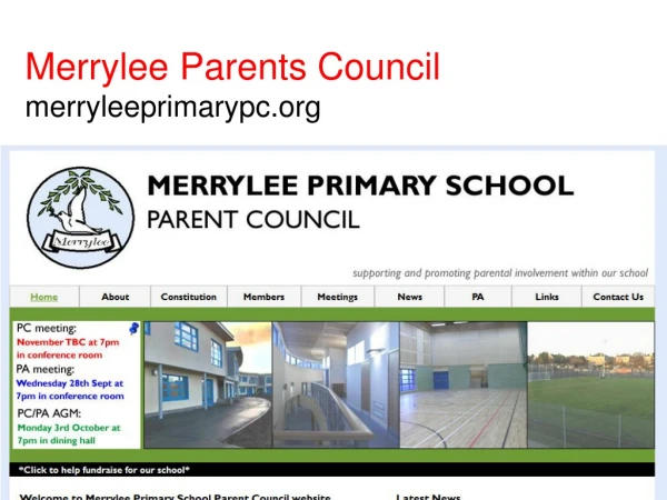 Merrylee Parents Council merryleeprimarypc