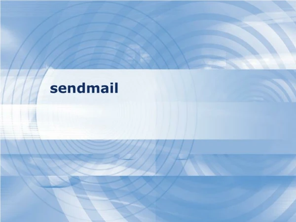 sendmail