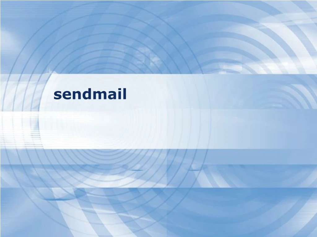 sendmail