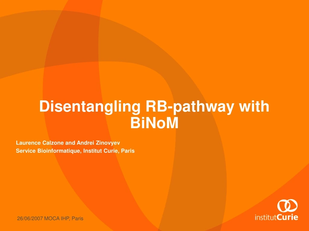 disentangling rb pathway with binom