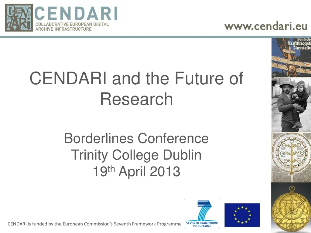 cendari and the future of research borderlines