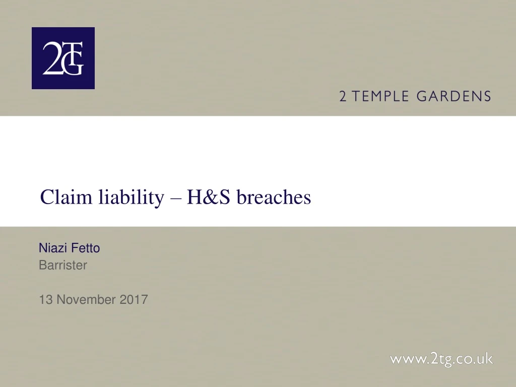 claim liability h s breaches