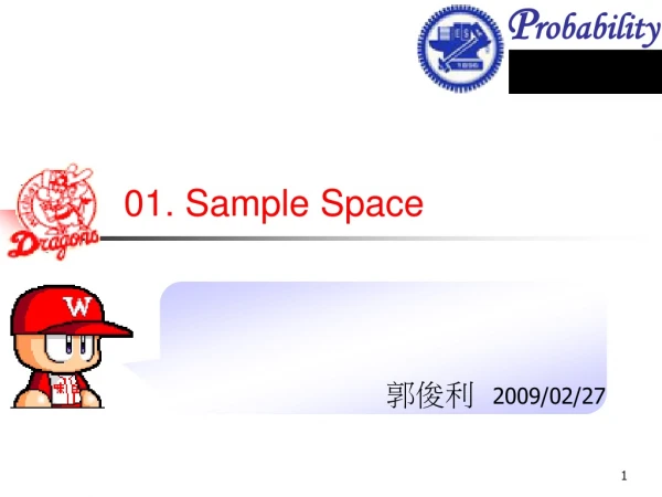 01. Sample Space