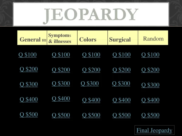 Jeopardy