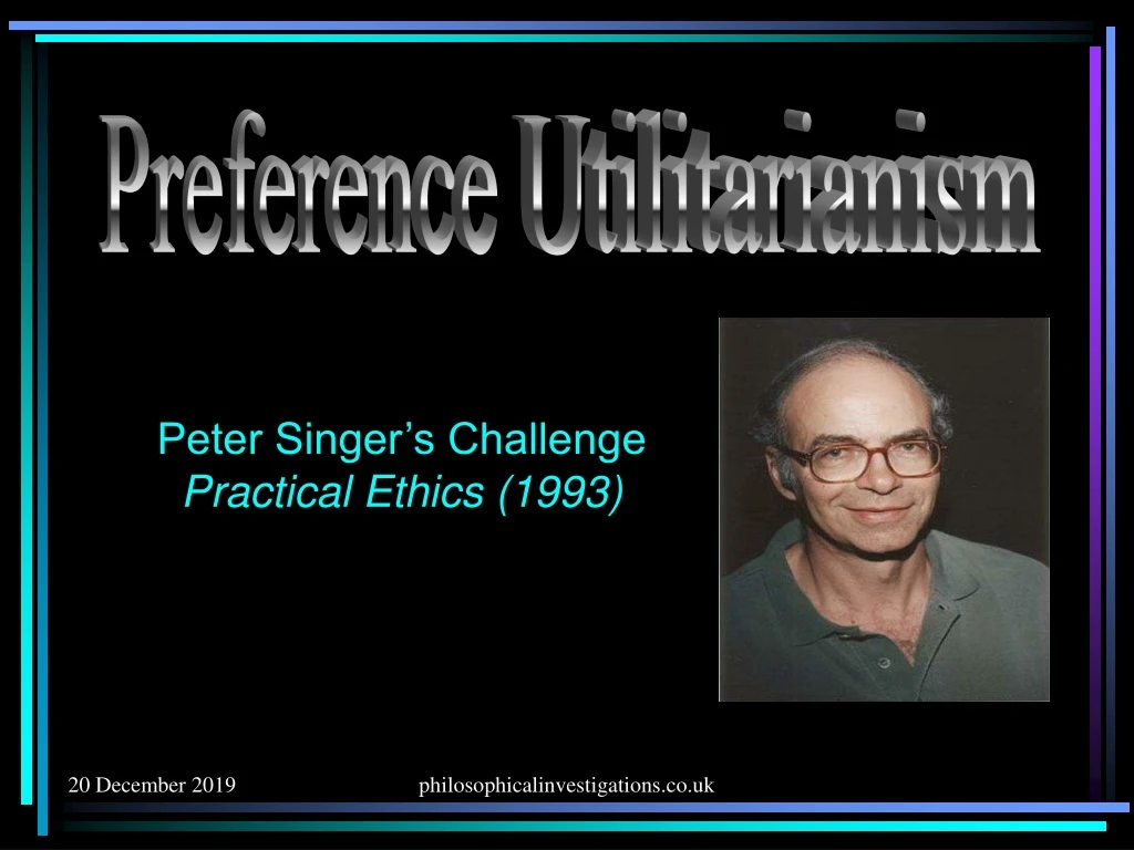 preference utilitarianism