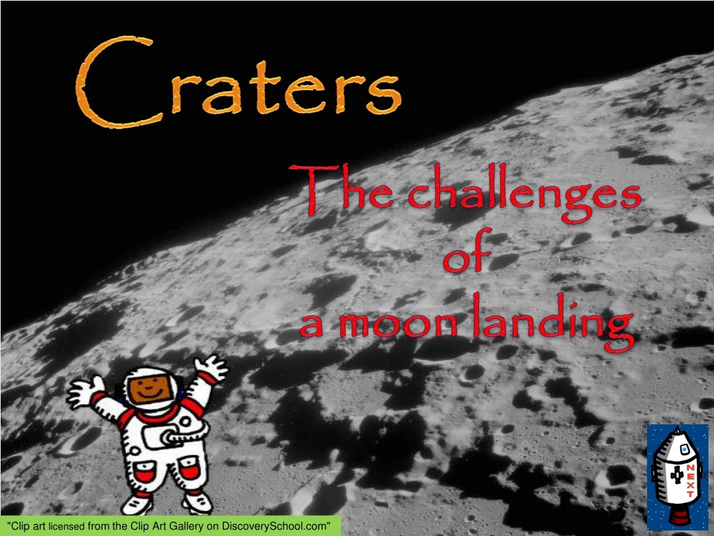 craters