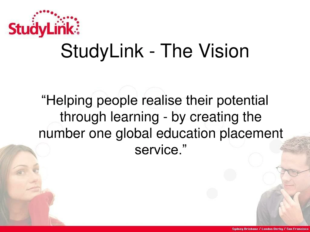 studylink the vision