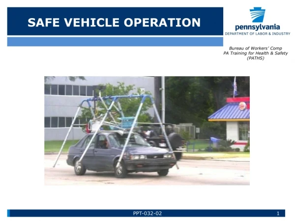 SAFE VEHICLE OPERATION